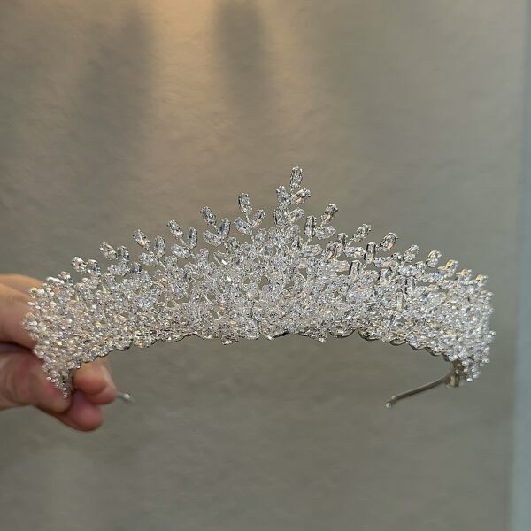 C-0457 ZİRKON GELİN TACI