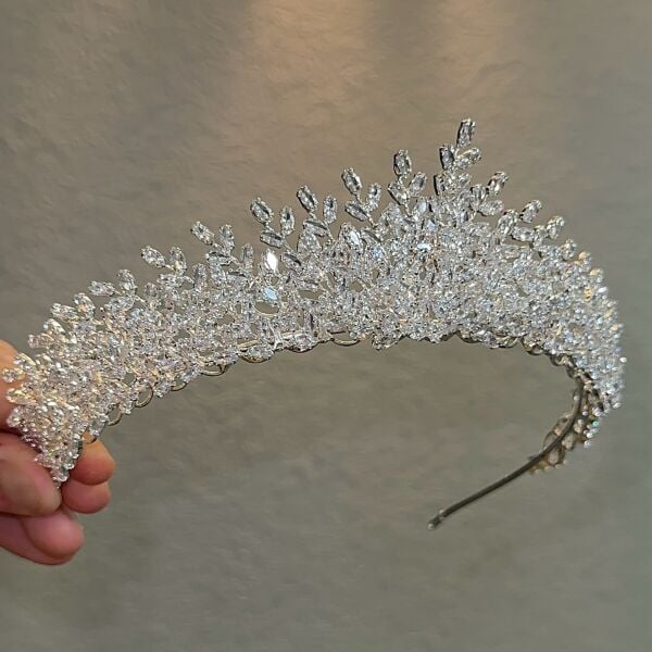 C-0457 ZİRKON GELİN TACI