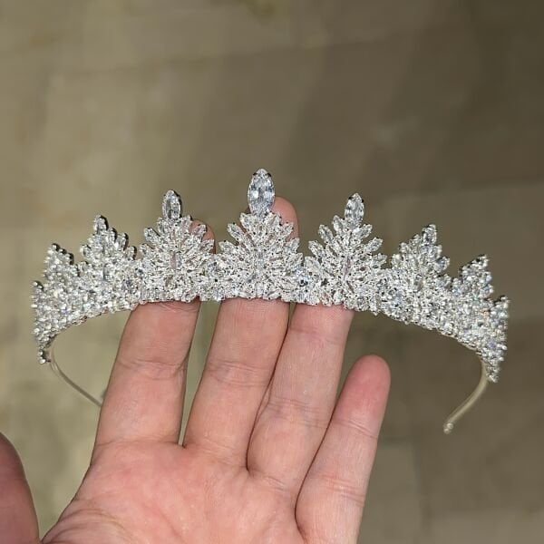 T-3738 ZİRKON GELİN TACI