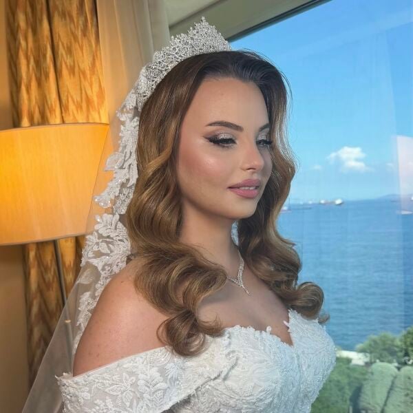 C-0006 ZİRKON GELİN TACI